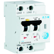 Eaton - Kombination FI-Schalter/Leitungsschutzschalter mit Zusatzeinrichtung Brandschutzschalter AFDD-40/2/C/003-G/A 2p,C,40A,30mA,TypG/A