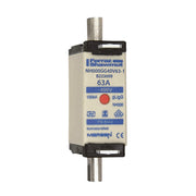Mersen - Messersicherung Sicherungseinsatz NH gG NH000GG40V63-1 Gr.000 63A SGL KM − 9 Stück
