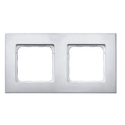 Somfy - Abdeckrahmen Zweifachrahmen 9015238 Smoove Pure weiß
