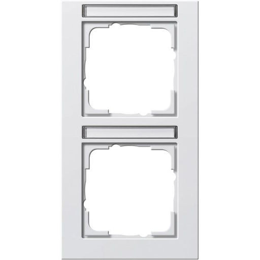 Gira - Abdeckrahmen 2f. rws 110229 senkrecht,bruchsi