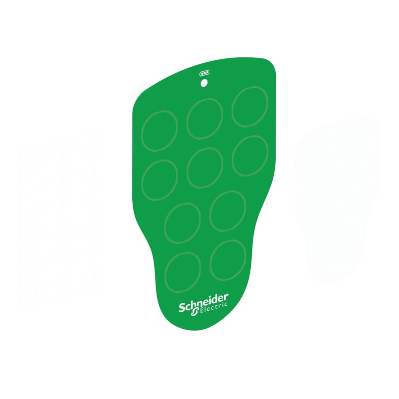 Schneider Electric - Zubehör/Ersatzteile für Befehlsgeräte Aufkleber-Set ZARC620 für Sender Pocket
