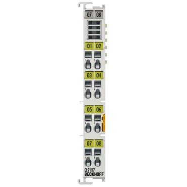 Beckhoff - Feldbus, Dez. Peripherie Einspeise- und Segmentmodul Potenzialverteilungsklemme EL9187 8x0V