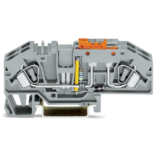WAGO - Trenn- und Messtrenn-Reihenklemme Erdleiter-Trennklemme 282-640 24V AC/DC
