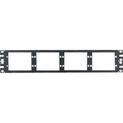Panduit - Patchpanel LWL Adapter-Patchpanel CFAPPBL2 2HE gerade − 4 Stück