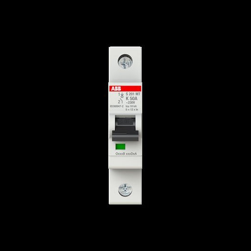 ABB Stotz S&J - Leitungsschutzschalter Sicherungsautomat S201MT-K50 10kA, 50A, 1P