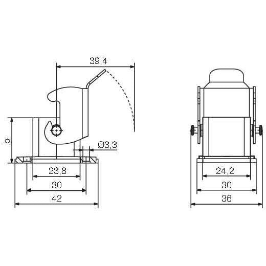 Weidmüller - Elektronik-Leergehäuse Kupplungsgehäuse IE-BH-V05M V5 PROFINET − 10 Stück