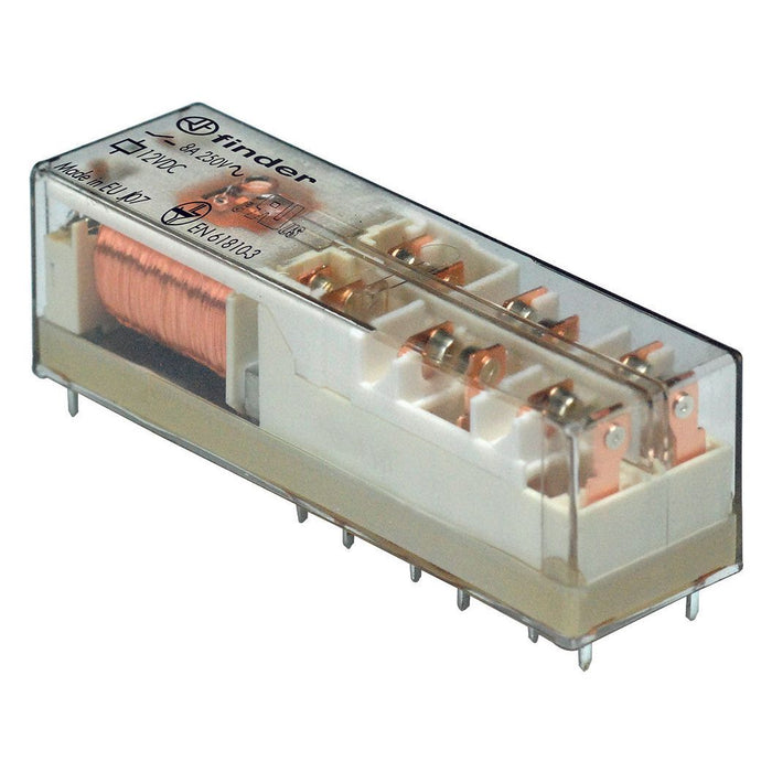 Finder - Schaltrelais Relais 50.16.9.024.5510 5S/1Ö, 8A, 24V DC  − 10 Stück
