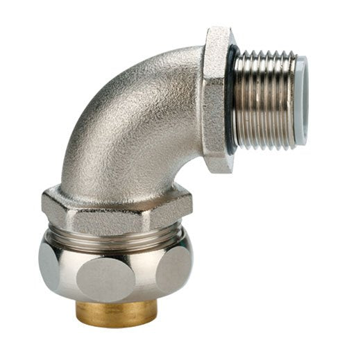 Flexa - Metall-Schutzschlauch-Verschraubung Metallverschraubung USB-M, OD36-M32 AD 36, M 32 − 10 Stück