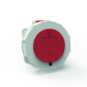 Bals Elektrotech - CEE-Anbausteckdose (IEC 60309) Anbausteckdose QC gerade 130330 32A 4p 440V 11h IP44 − 10 Stück