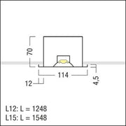 Zumtobel Group - Decken-/Wandleuchte LED-Deckeneinbauleuchte MIRL LED #42186248 3000K