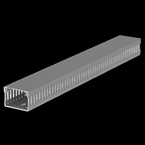 Unex - Verdrahtungskanal gr 40.60.77 RAL7030 42x60 − 2 Meter