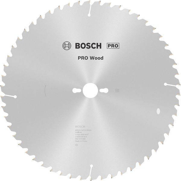 Bosch - Kreissägeblatt PRO Wood Kreissägeblatt, 2608640674 350 x 3,5 x 30 mm