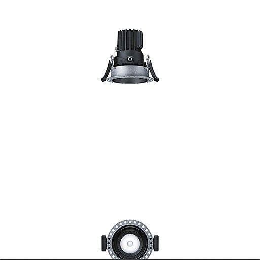 Zumtobel Group - Downlight/Strahler/Flutlicht LED-Downlight PANOS INF #60816914 3000K