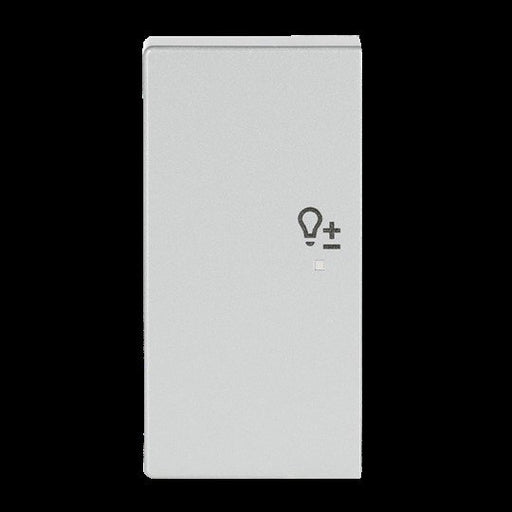 Busch-Jaeger - Bussystem-Tastwippe Wippe 2-f li Symbol Dimmer 6234-21-83 alusilber