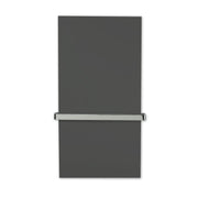 Vitramo - Infrarot-Strahlungspaneel Bad- Infrarotheizung VB12060-9011 1200x600x26mm, 560W