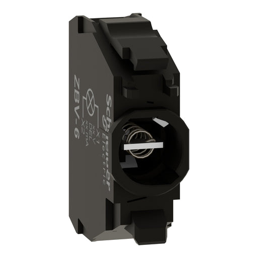 Schneider Electric - Lampenfassungsblock für Befehls- und Meldegeräte Lampenfassung,Ba9S ZBV6 − 5 Stück