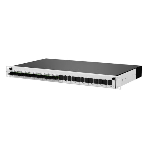 Metz Connect - Patchpanel LWL OpDAT slide Patchfeld 1502695F12-E 12xE2000-Duplex APC