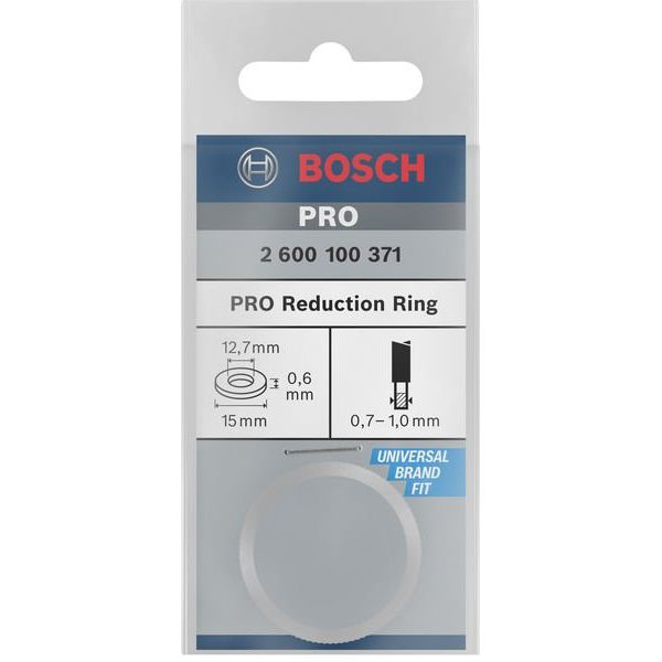 Bosch - Systemzubehör für Sägen (Akku/elektrisch/Druckluft) Reduzierring für PRO 2600100371 Kreissägeblatt 15 x