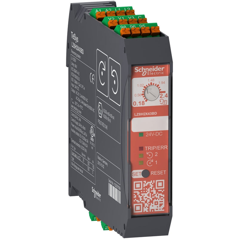 Schneider Electric - Motorstarter/Motorstarterkombination Wendestarter LZ8H2X43BD 24VDC