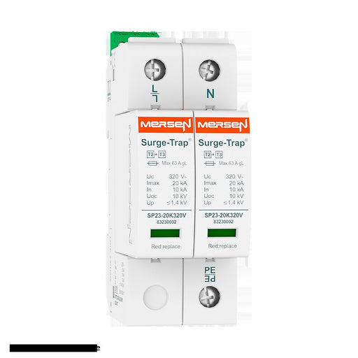 Mersen - Überspannungsableiter für Energietechnik/Stromversorgung Überspg.-Ableiter Typ 2+3 STPT23-20K320V-2P 20kA Uc320V 2+0 TNS