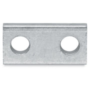 WAGO - Zubehör/Ersatzteile für Klemmen Brücker 2-fach 885-408 blank,silberfarben − 5 Stück