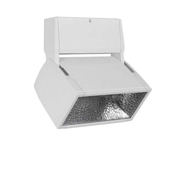 LTS Licht&Leuchten - Downlight/Strahler/Flutlicht LED-Stromschienenstrahler EL 303.4/B ws Backware 75°weiß