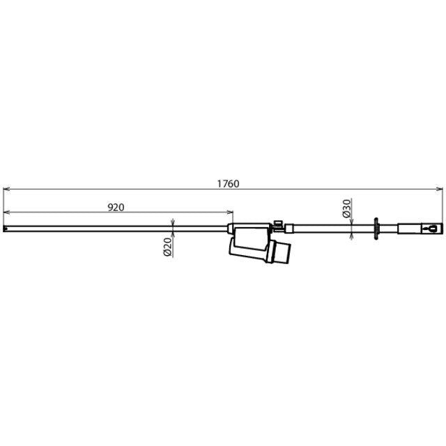 DEHN - Spannungsprüfgerät Spannungsprüfer PHE4 30 S ZK 30kV 50 Hz Kat. S