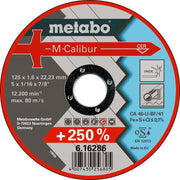 Metabowerke - Trenn-/Schleifscheibe Trennscheibe M-Calibur 616286000 125x1,6x22,23mm − 25 Stück