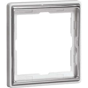 Peha - Abdeckrahmen Rahmen 1-fach rws/chr D 95.571.02.60 waage/senkrecht
