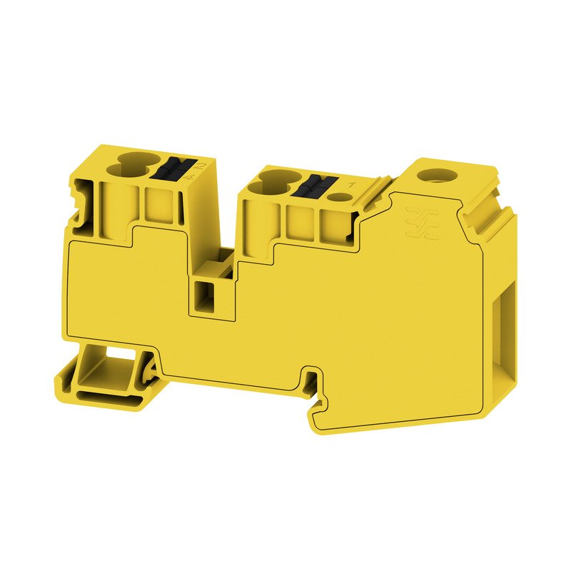 Weidmüller - Durchgangs-Reihenklemme Klemme Schraubanschluss AWPD 35 4X10 FE PUSH IN 35 − 20 Stück