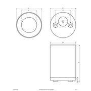 EVN Lichttechnik - Downlight/Strahler/Flutlicht LED-Anbauleuchte AL54100102 IP54