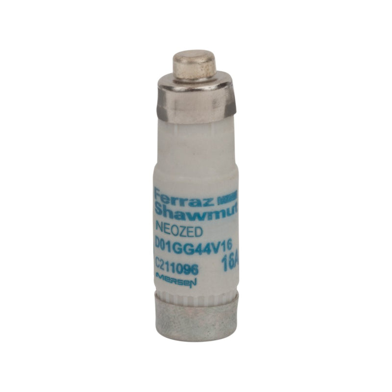 Mersen - D0-Sicherungseinsatz Sicherungseinsatz gG D01GG44V16 D01 AC440V 16A grau − 10 Stück