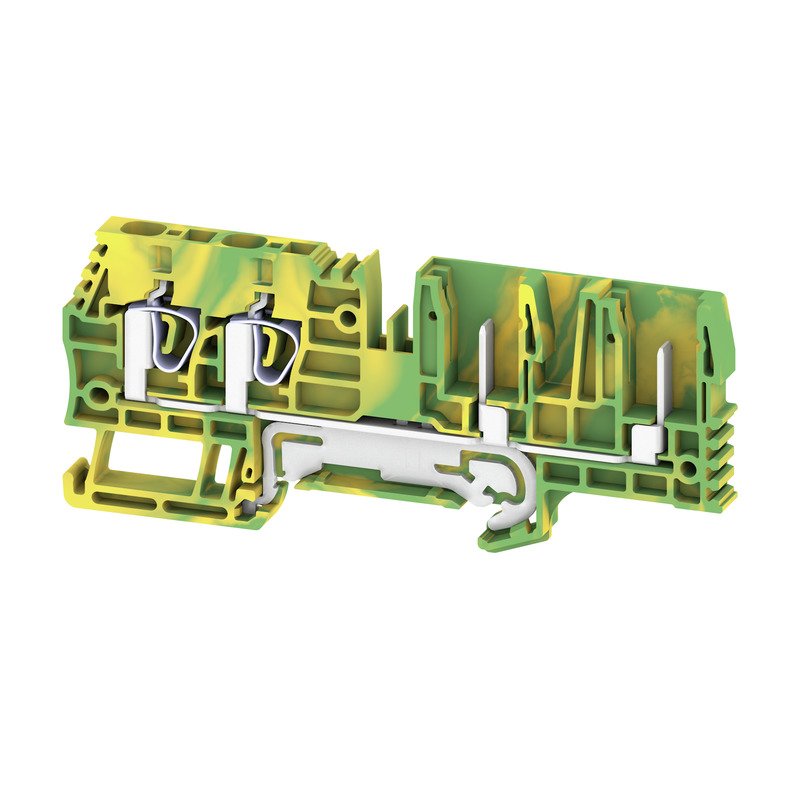 Weidmüller - Durchgangs-Reihenklemme Klemme ZTPE 4/4AN/2 Steckanschluss,4mm² − 50 Stück