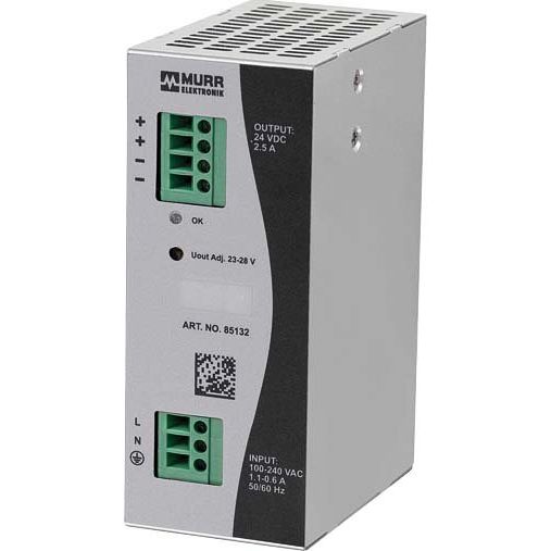 Murrelektronik - Gleichstromversorgung Trafos/Netzgeräte Eco-Rail-2 2.5-100-2 1-phasig − 1 Stück