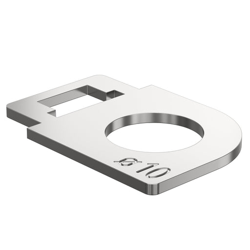 Kaiser - Zubehör/Ersatzteile für LWL-Technik Kipplasche 4265003 Mikrorohre 10mm