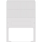 ABN - Sockel/Sockelelement (Schaltschrank) Hochwassersockel Gr.1 FB3 SX031 Höhe 1125mm