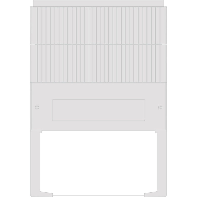 ABN - Sockel/Sockelelement (Schaltschrank) Hochwassersockel Gr.1 FB3 SX031 Höhe 1125mm