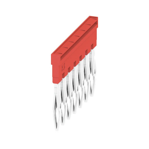 Weidmüller - Querverbinder/Brücker für Reihenklemme Querverbinder ZQV 2.5N/7 RD gesteckt − 20 Stück