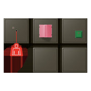 Jung - Behindertenelement für Installationsschalterprogramme Notrufset mit USV NRS LC 0834-2 241