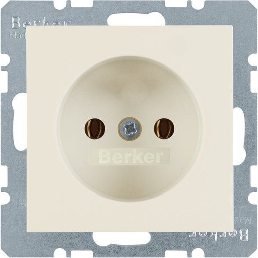 Berker - Steckdose ws/gl 6167038982 o.Schutzkontakt