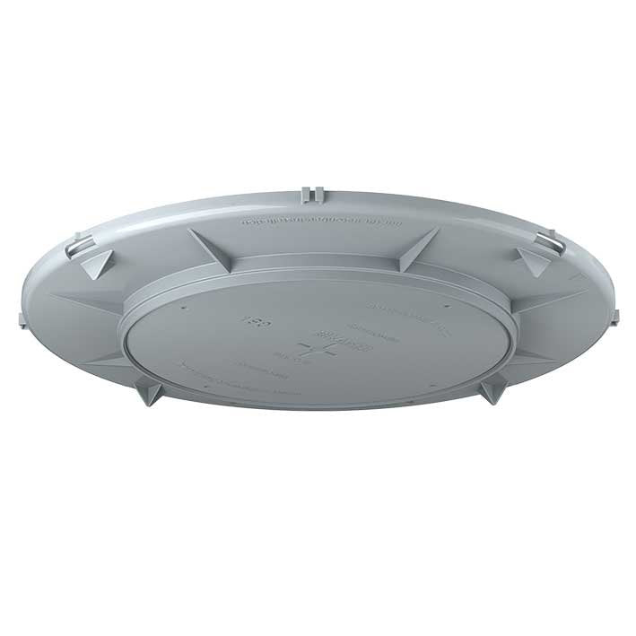 Kaiser - Zubehör/Ersatzteile für Leuchteneinbaugehäuse Frontteil HaloX 250 1283-02 Einbaudurchm. 190mm