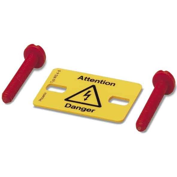 Phoenix Contact - Warn-/Hinweisschild Warnschild WS 3- 6