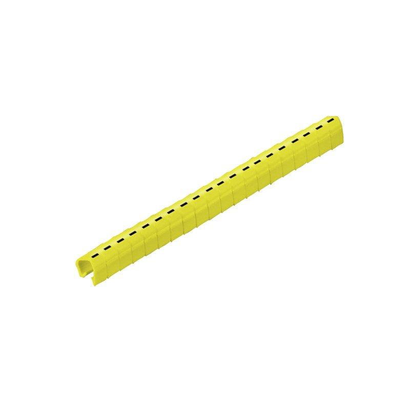 Weidmüller - Kabelmarkierungssystem Leitermarkierer CLI O30-3 GE/SW - MP 3x6mm,PVC,weich,gelb − 200 Stück