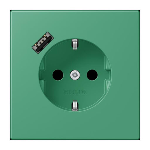Jung - Steckdose SCHUKO Steckdose LC 1520-18 A 250 vert 59 (4320G)