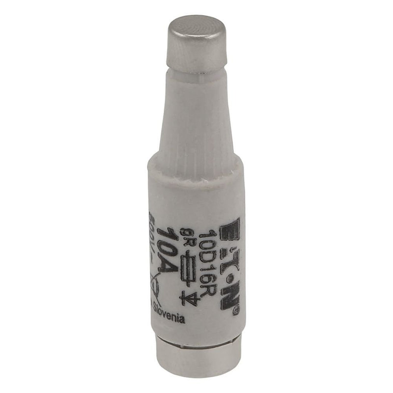 Eaton - D-Sicherungseinsatz Sicherungseinsatz Nieders. FUSE 10A D#10D16R 10A AC 500V 50kA − 10 Stück