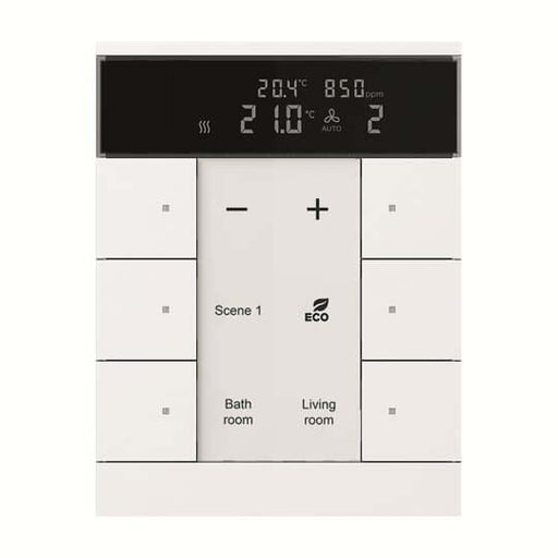 Busch-Jaeger - Bussystem-Physikalischer Sensor HVAC/CO2-Gerät SBC/U6.0.1-884 6fach, BE, studio/ws