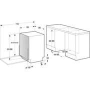Gorenje - Geschirrspüler EB-Geschirrspüler GV642C65 14MG,9,5L,46dB