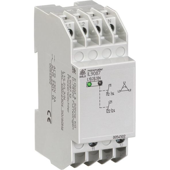 Dold&Söhne - Phasenüberwachungsgerät Phasenwächter IL9087.12 #0054502 3AC50/60HZ 400/230V