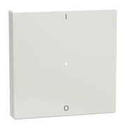 Merten - Abdeckung/Bedienelement für Installationsschalterprogramme Wippe pws/gl MEG5211-0319 1f,(1/0),Syst.M