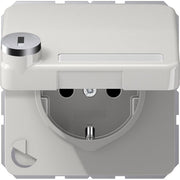 Jung - Steckdose SCHUKO-Steckdose 16A 250V CD 1520 NAKLSL LG m.Berührungsschutz